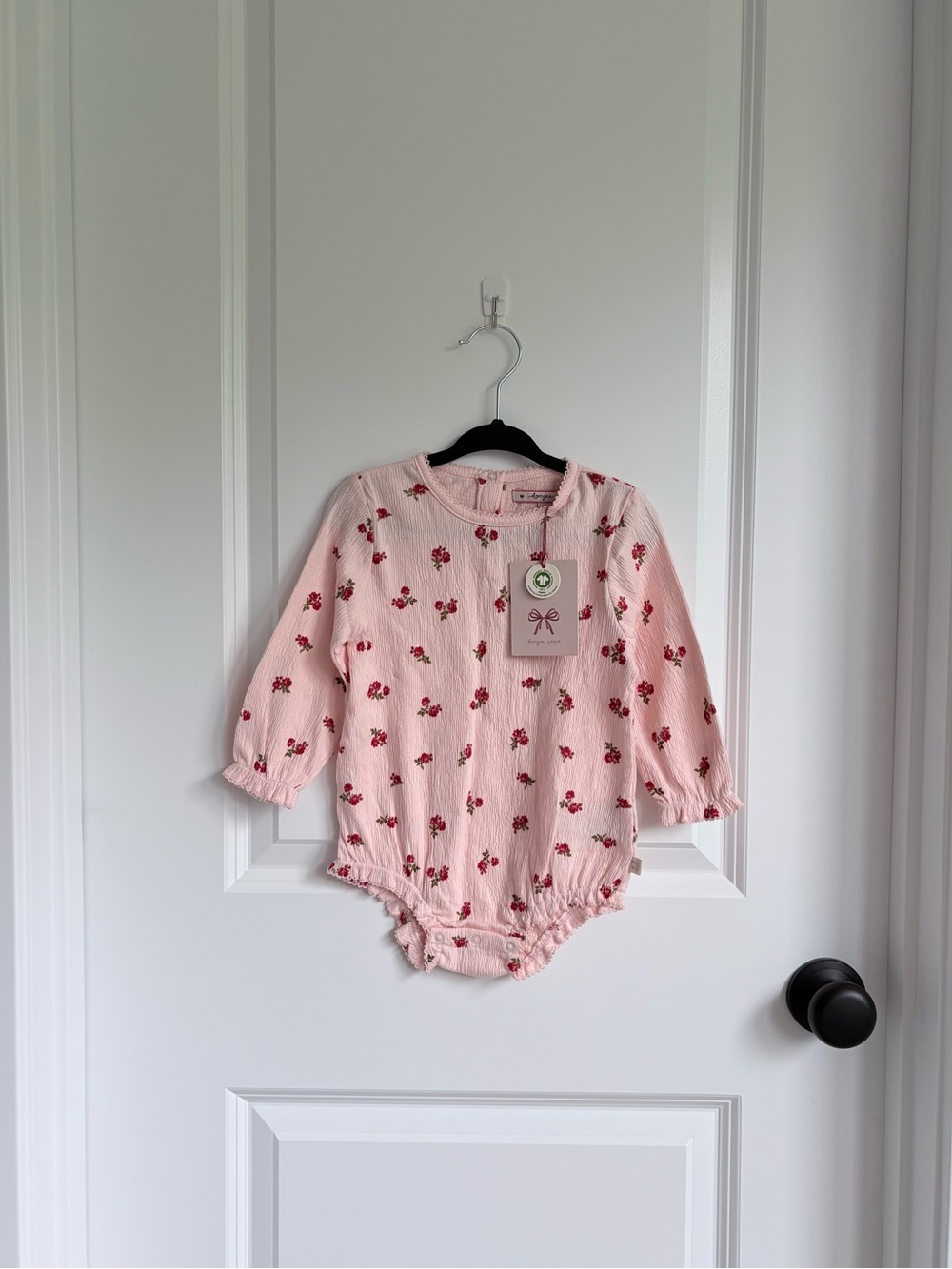 Konges Slojd Chleo Long Sleeve Bubble Romper NWT